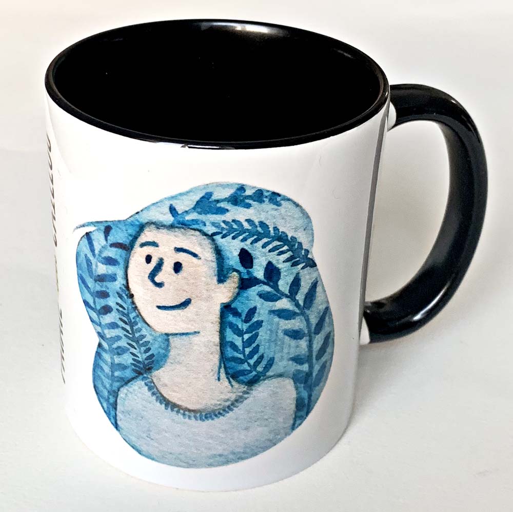 Mug - La belle bleue