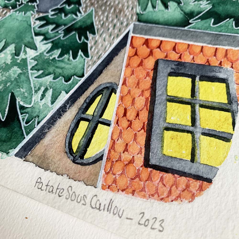 Maison dans la Montagne - original