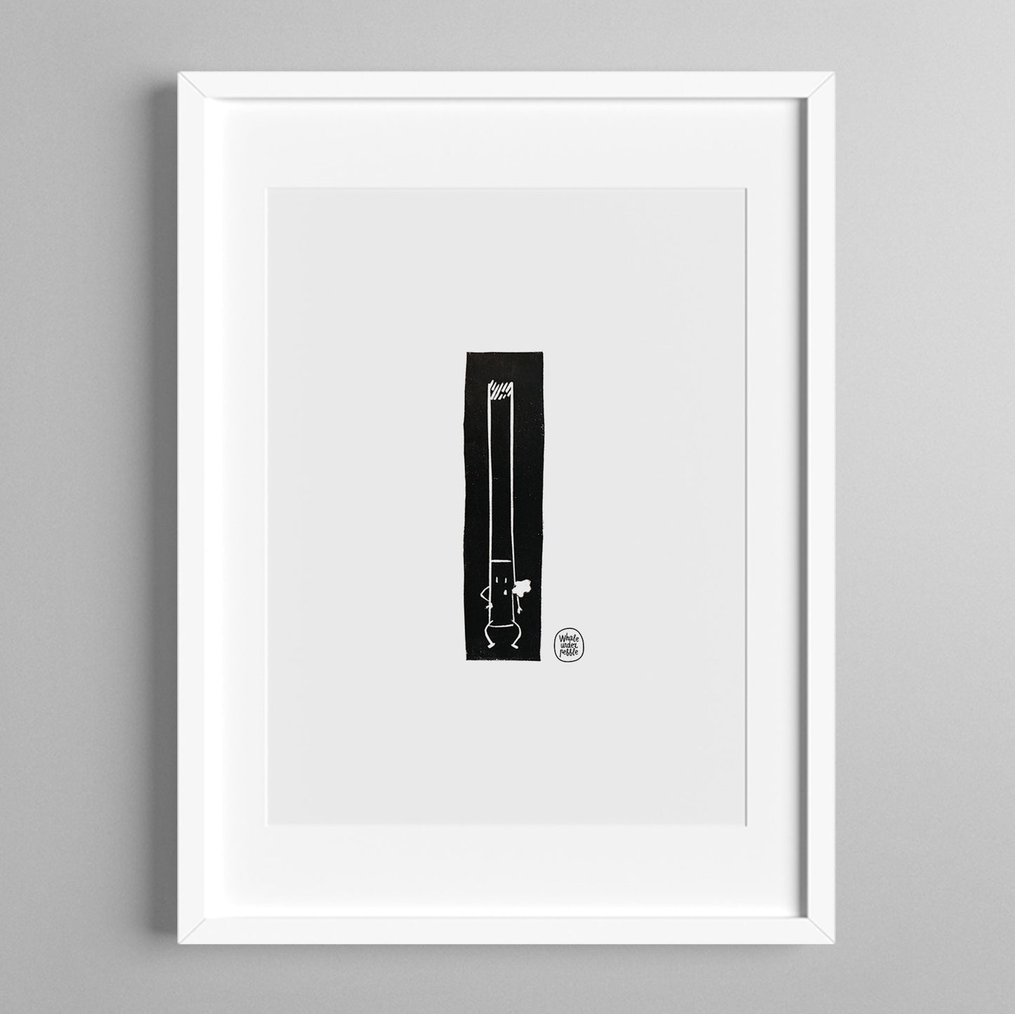 Smoky smoke / Linogravure