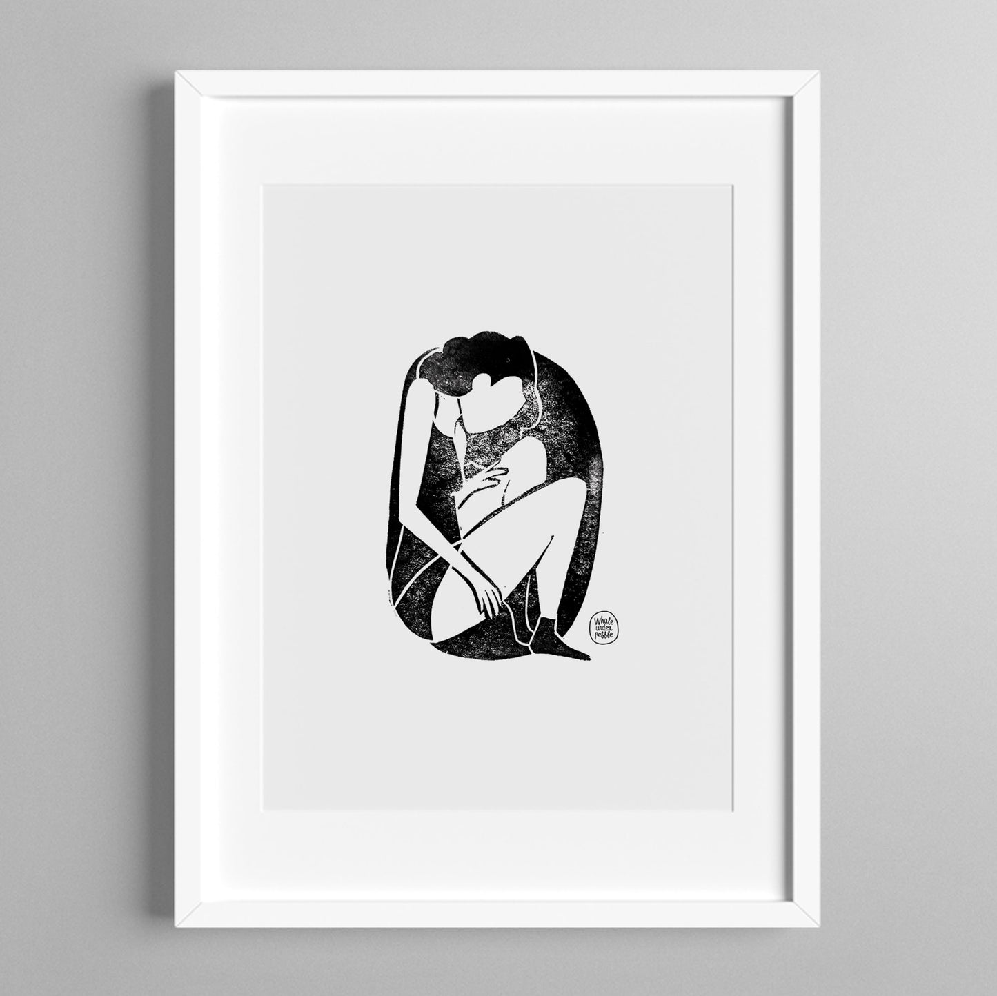 Boucle d'or / Linogravure