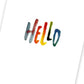 Hello multicolore #1 (fin de série)