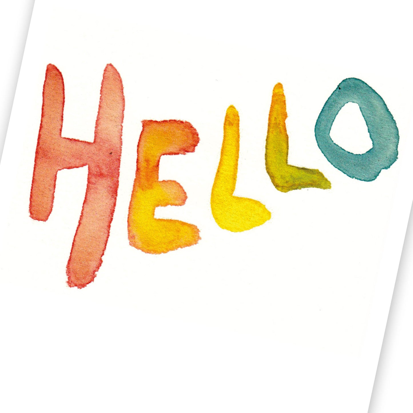 Hello multicolore #2 (fin de série)