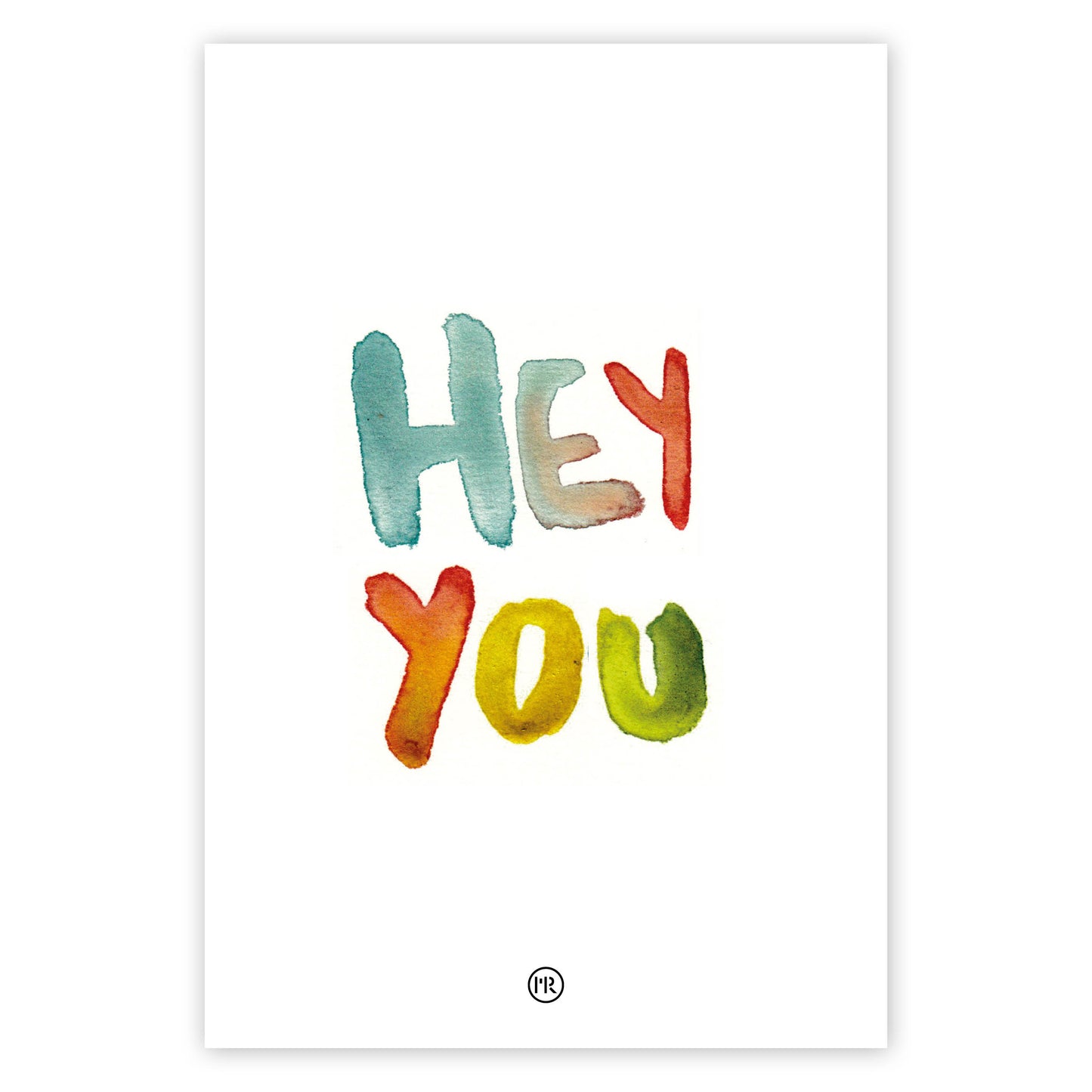Hey you multicolore (fin de série)