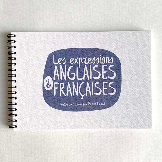 The English and French expression book