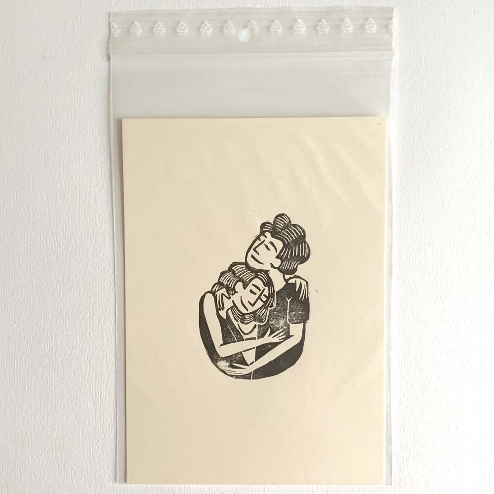 Together - Linogravure - Série Limitée Numérotée