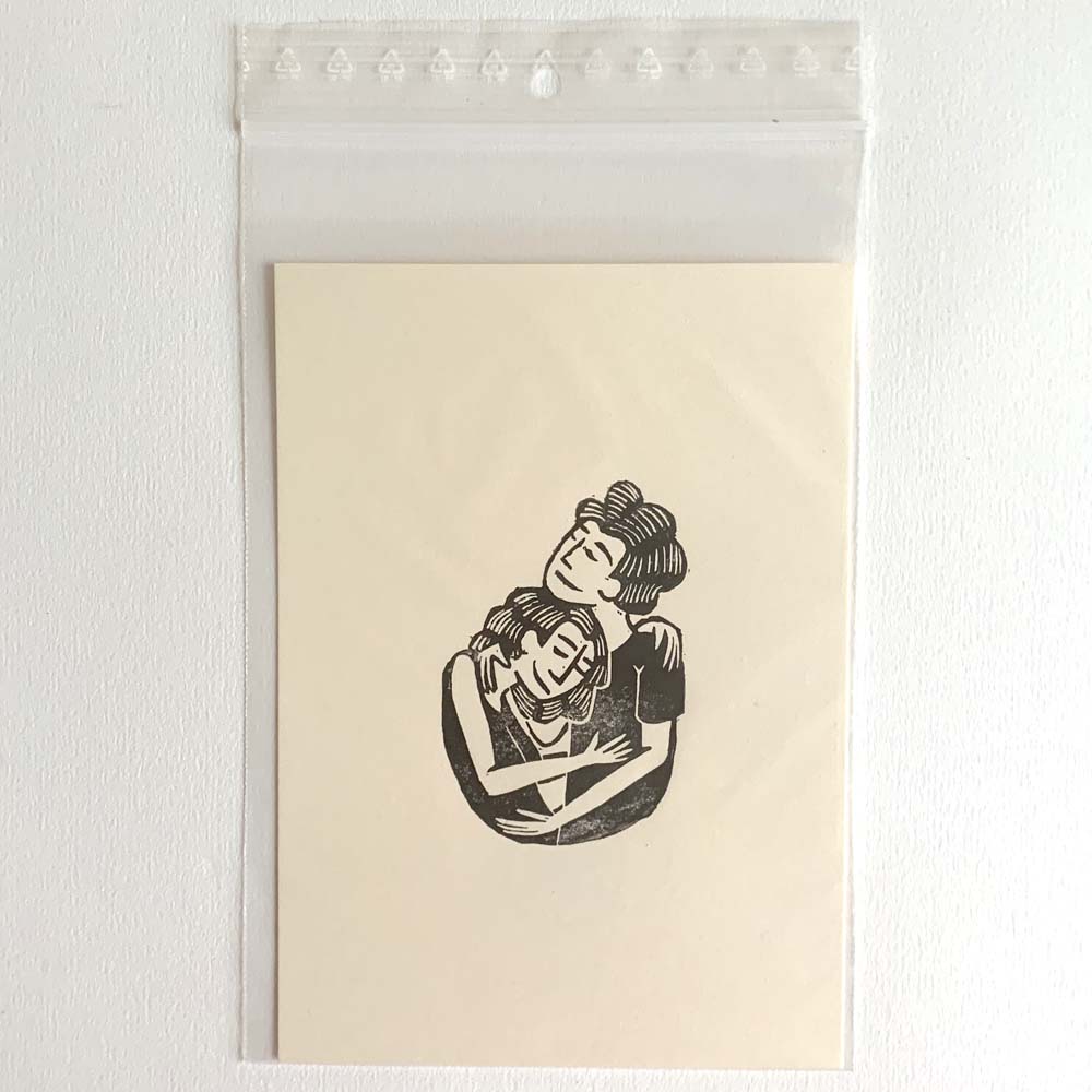 Together - Linogravure - Série Limitée Numérotée