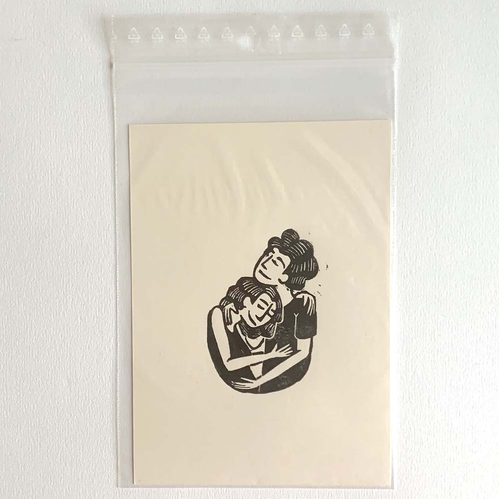 Together - Linogravure - Série Limitée Numérotée