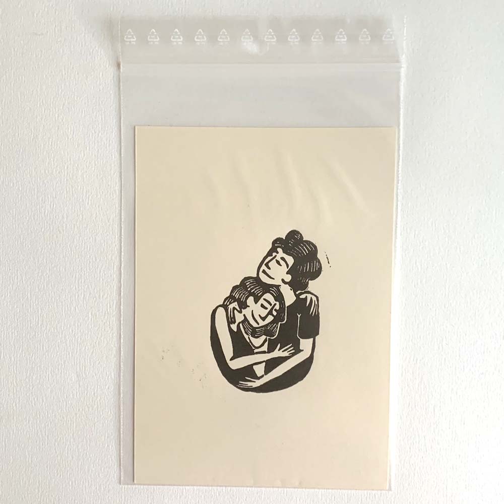 Together - Linogravure - Série Limitée Numérotée