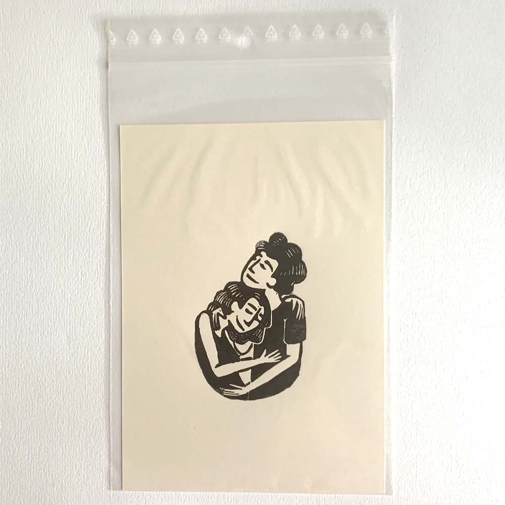 Together - Linogravure - Série Limitée Numérotée