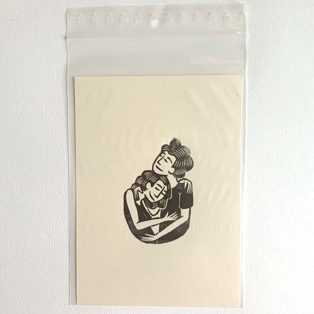 Together - Linogravure - Série Limitée Numérotée