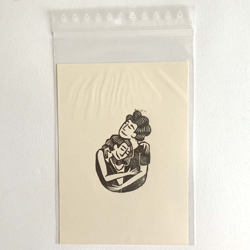 Together - Linogravure - Série Limitée Numérotée