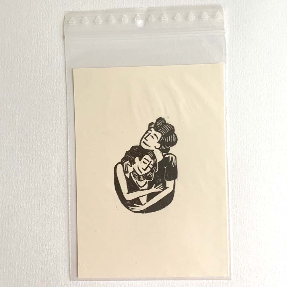 Together - Linogravure - Série Limitée Numérotée